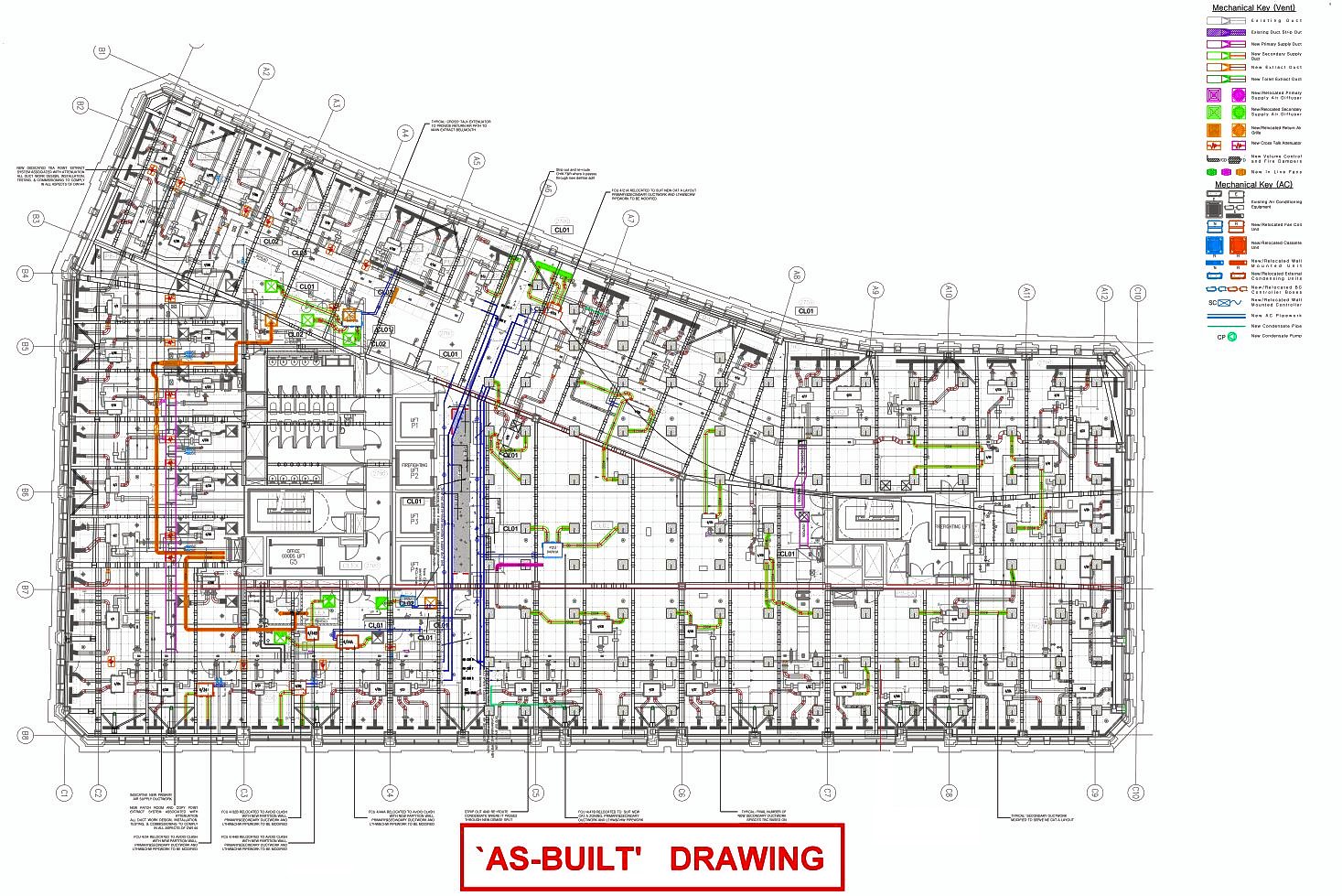 Mechanical As Built Drawing